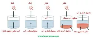 حالت فوق اشباع در شکر