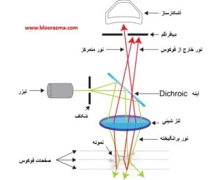 میکروسکوپ نوری نوع Confocal