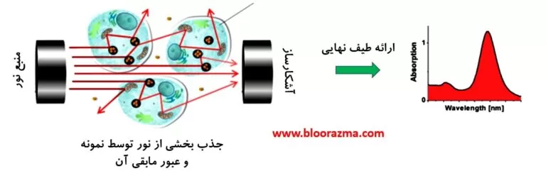 عملکرد کلی اسپکتروفوتومتر نانودراپ