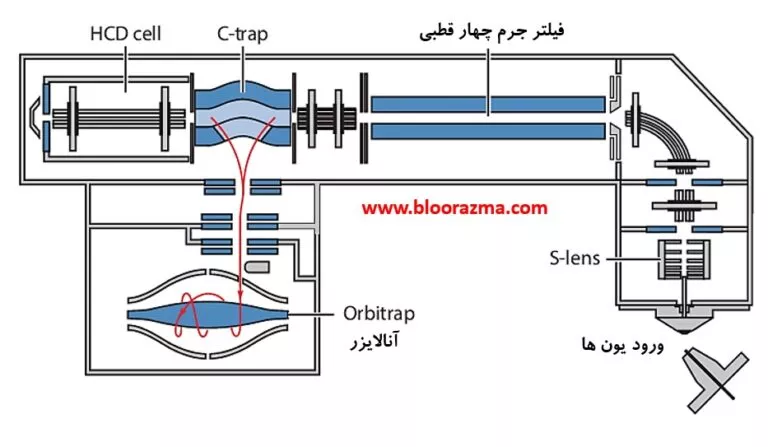 طیف سنجی جرمی چهار قطبی Orbitrap